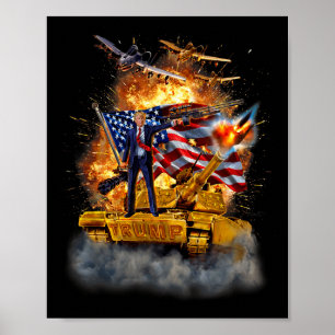 Affiche Trump va le remplacer en 2025