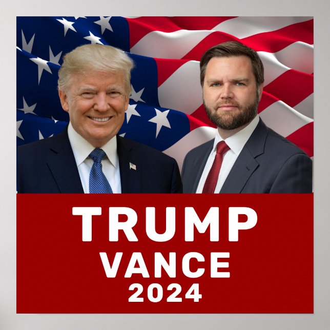 Affiche Trump Vance 2024 (Devant)