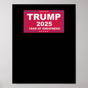 Affiche Trump Vance 2025 Année De Grandeur ()