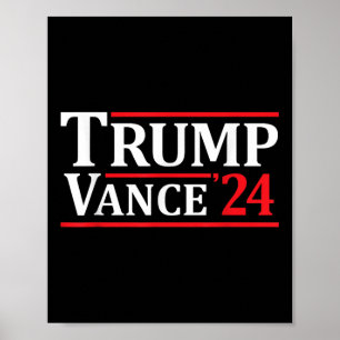 Affiche Trump Vance 24 Trump 2024