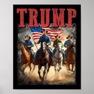 Affiche Trump Vance Kennedy Election présidentielle 2024