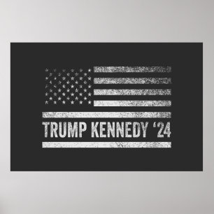 Affiche Trump Vance Kennedy reprend l'Amérique