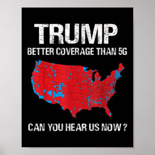 Affiche Trump vaut une meilleure couverture que la carte é