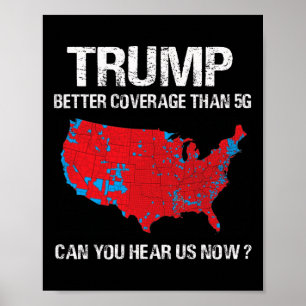 Affiche Trump vaut une meilleure couverture que la carte é