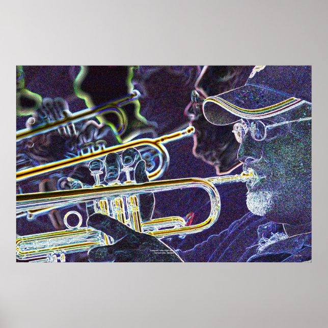 Affiche Trumpets, Mile High Jazz Band (Devant)