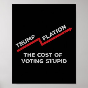Affiche Trumpflation Drôle Anti-trump Et Humour Progressis