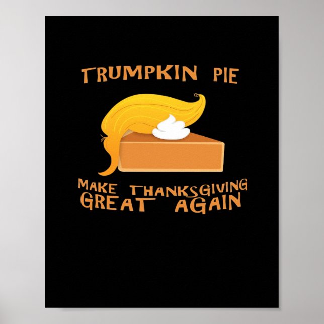 Affiche Trumpkin Pie Thankesgiving (Devant)