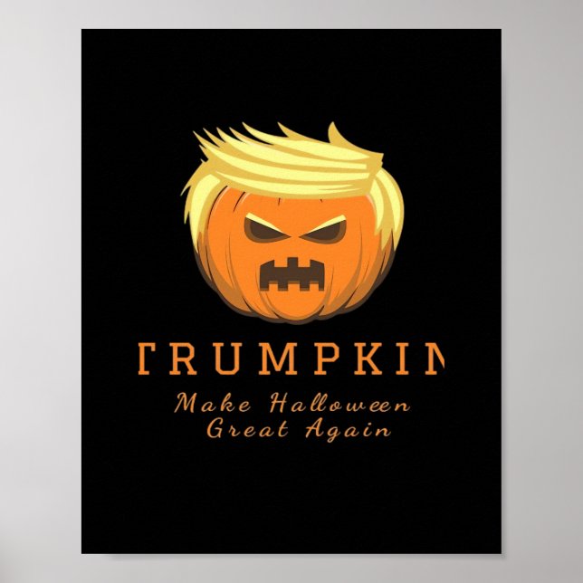 Affiche Trumpkin rend Halloween grand à nouveau - Déplaisa (Devant)