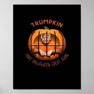 Affiche Trumpkin rend Halloween grand à nouveau - Sloth Ma