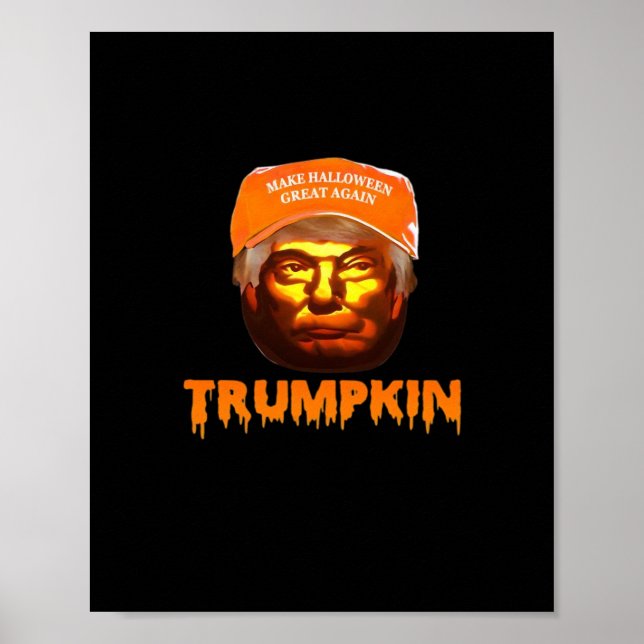 Affiche Trumpkin Rendre Halloween grand à nouveau Sloth (Devant)
