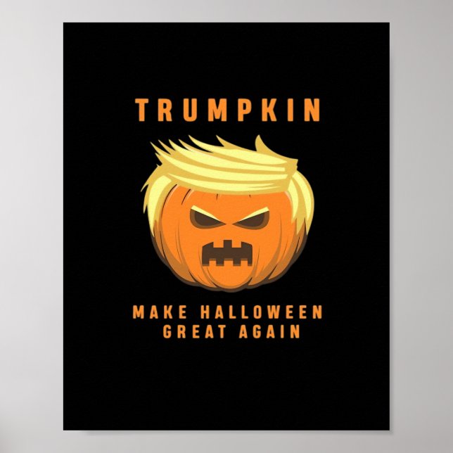 Affiche Trumpkin Rendre Halloween plus grand (Devant)