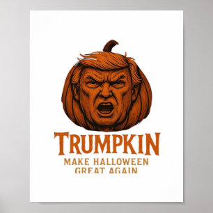 Affiche Trumpkin... Rendre Halloween plus grand