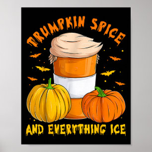 Affiche Trumpkin Sce Et Tout Ice Libéral Automne Hallo