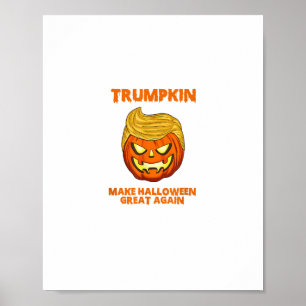 Affiche Trumpkin Usa Rendre Halloween génial à nouveau Fun