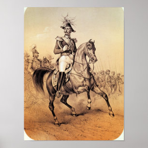 Affiche Tsar d'Alexandre II de la Russie