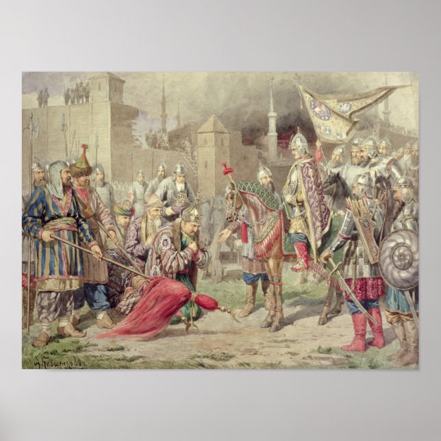 Affiche Tsar Ivan IV Vassilievitch le terrible (Devant)