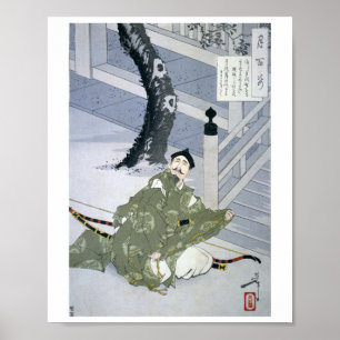 Affiche Tsukioka Yooshi - Cent aspects de la Lune