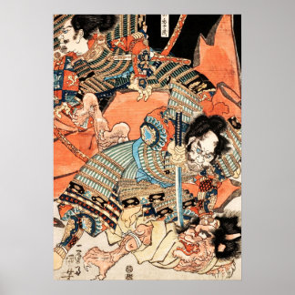 Affiche Tsuna soumettant le démon