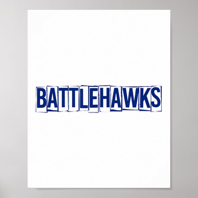 Affiche Ttlehawks St. Louis Footll Tailgate Kakaw 2  (Devant)