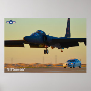 AFFICHE TU-2S DRAGON LADY