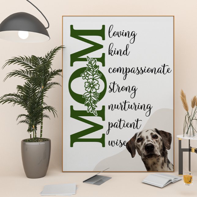 Affiche Tu aimes maman...de votre dalmate (Créateur téléchargé)