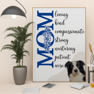 Affiche Tu aimes maman...de votre frontière Collie