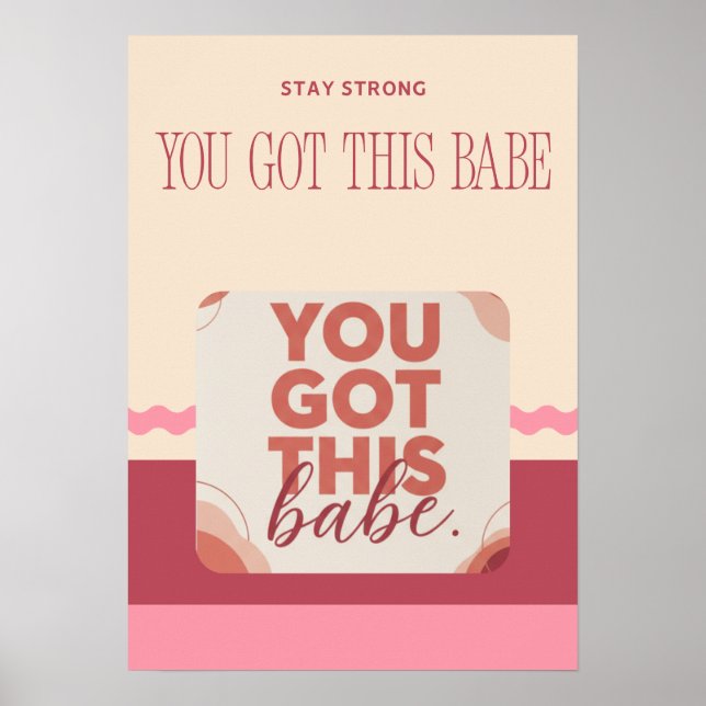 Affiche Tu as ça bébé pour ton Amour (Devant)