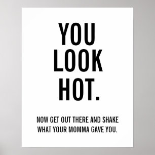 Affiche Tu As L'Air Chaud...