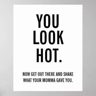 Affiche Tu As L'Air Chaud...