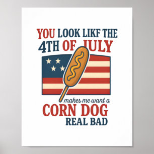 Affiche Tu As L'Air Que Le 4 juillet Me Fait Vouloir Un Co
