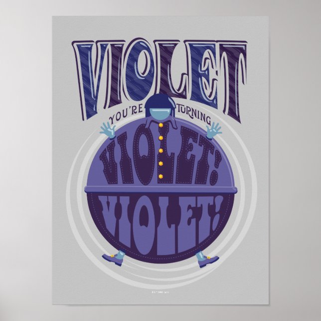 Affiche Tu deviens Violet, Violet ! (Devant)