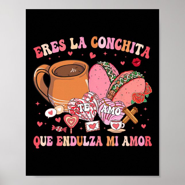 Affiche Tu es la petite conque qui adoucit mon amour mexic (Devant)