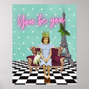 Affiche Tu Es L'Autonomie De L'Art Pop Girl