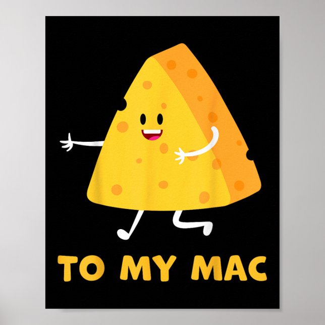 Affiche Tu es le fromage à mon Mac Drôles de couples assor (Devant)