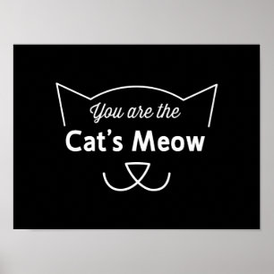 Affiche Tu es le Meow du chat