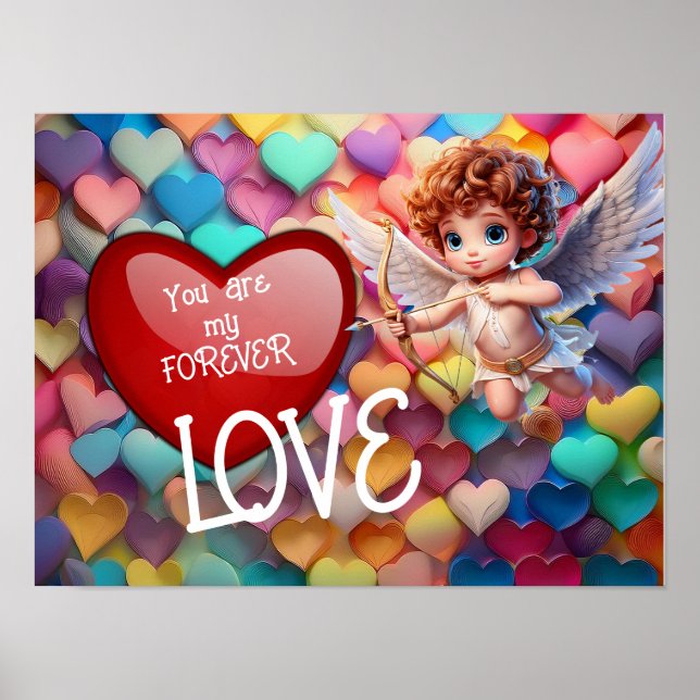 Affiche Tu es mon amour pour toujours (Devant)