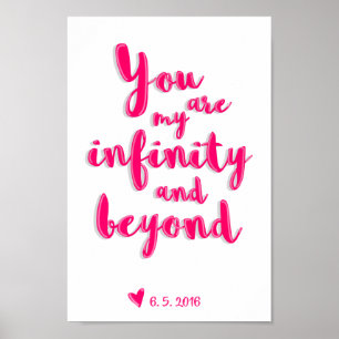 Affiche Tu es mon infini et au-delà