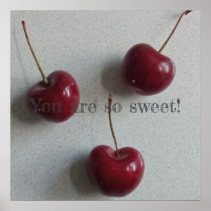 Affiche Tu Es Tellement Sweet Cherry