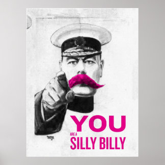 Affiche Tu Es Un Silencieux Billy