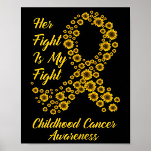 Affiche Tu Her Fight Is My Fight Chilhood Cancer Awards