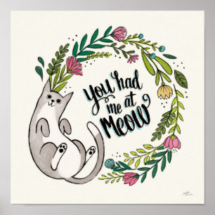 Affiche Tu M'As Eu À Meow