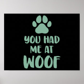 Affiche Tu M'As Eu À Woof Woof