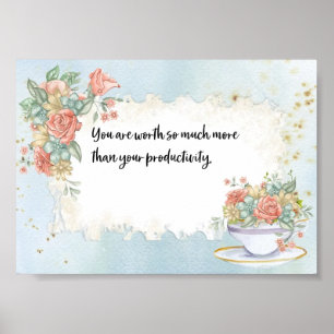 Affiche Tu Veux Tant Plus Que Ta Productivité