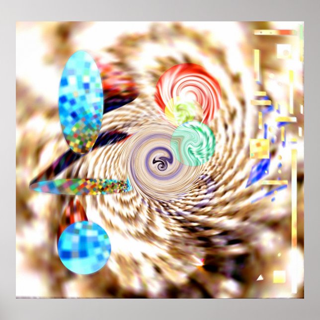 Affiche Tube mathématique (Devant)