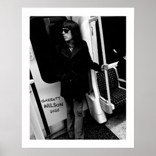 Affiche Tube Noir Garrett Wilson 2025