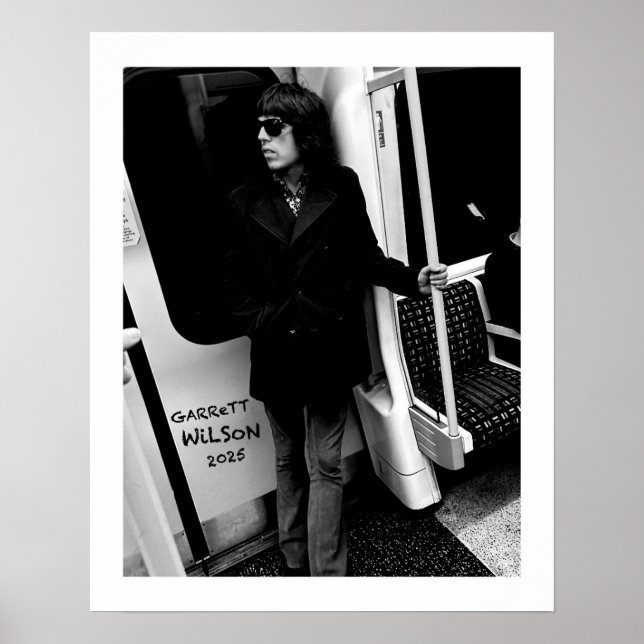 Affiche Tube Noir Garrett Wilson 2025 (Devant)