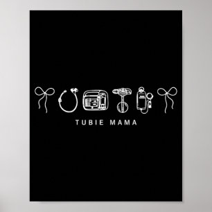 Affiche Tubie maman coquette de sensibilisation à la G-Tub