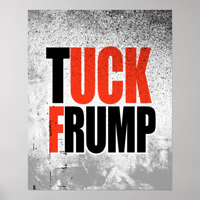 AFFICHE TUCK FRUMP (Devant)