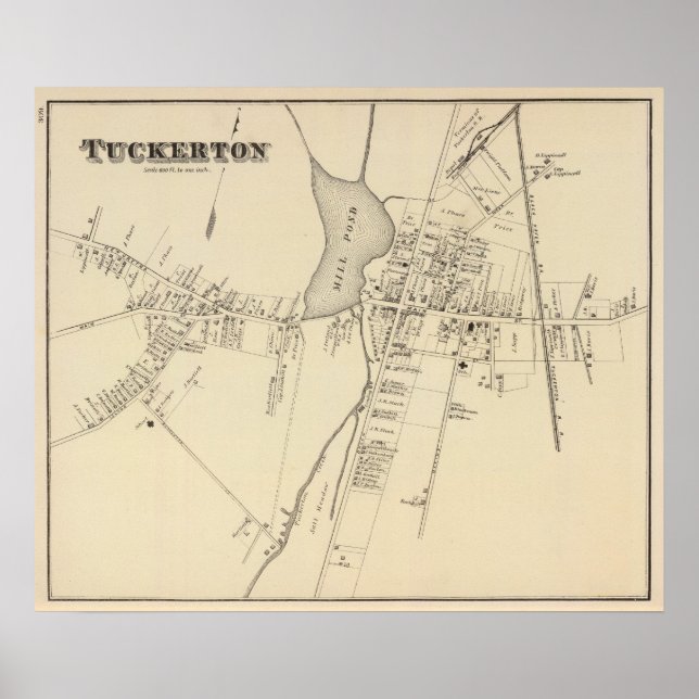 Affiche Tuckerton, New Jersey (Devant)