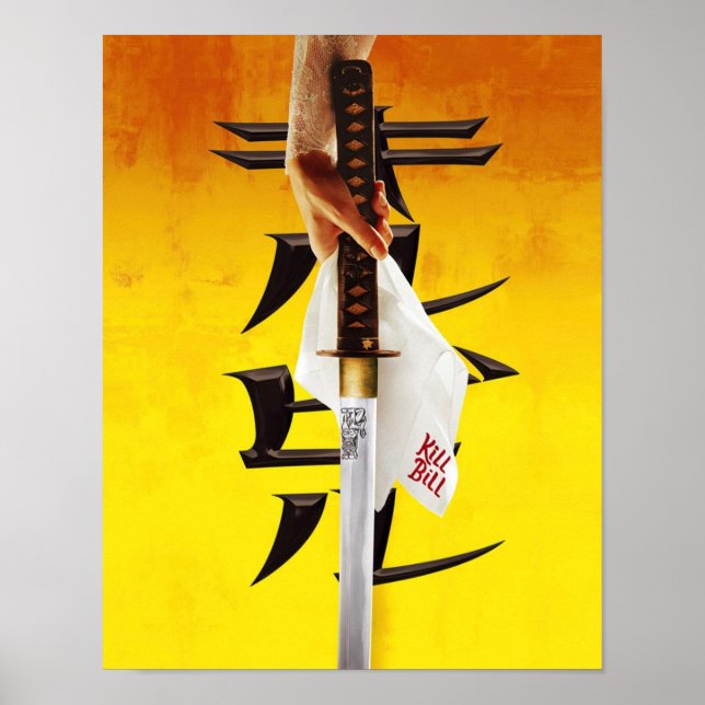 Affiche Tuer Bill katana (Devant)